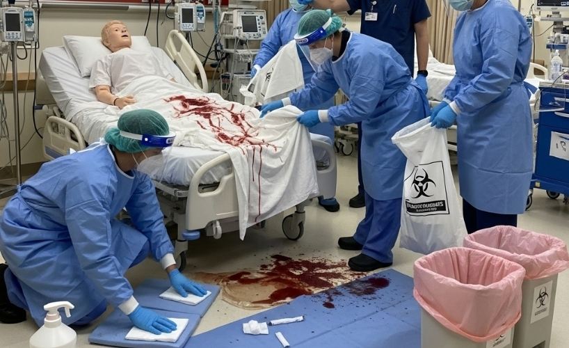 Bodily Fluid Cleanup Training