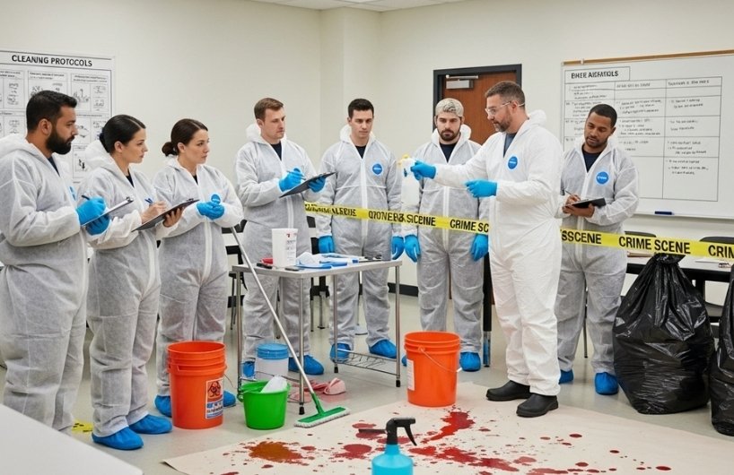 Crime Scene Cleaner Courses UK-min