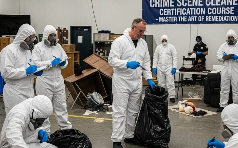 Get Your Free Quote for Crime Scene Cleaner Courses UK Training
